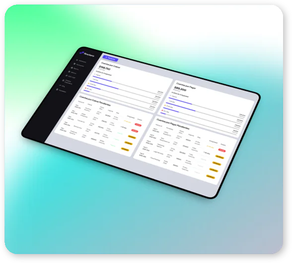 Resumen visual de la plataforma Finclaro